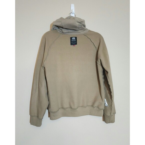 Ecko Unltd. Mens Graphic Hoodie Y2K Brown Tan World Famous Rhino Pullover Size S - Picture 11 of 15
